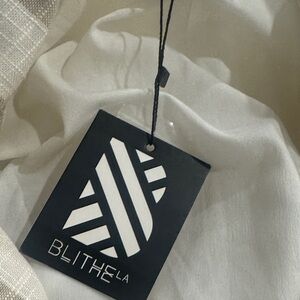 Blithe LA Black and White Tag